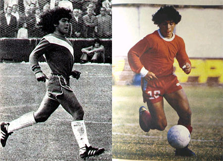 Diego Maradona started his career with Argentinos Juniors.